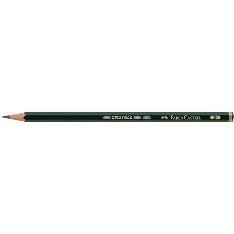 FABER CASTELL 119013 9000 DERECELİ KURŞUN KALEM 3H