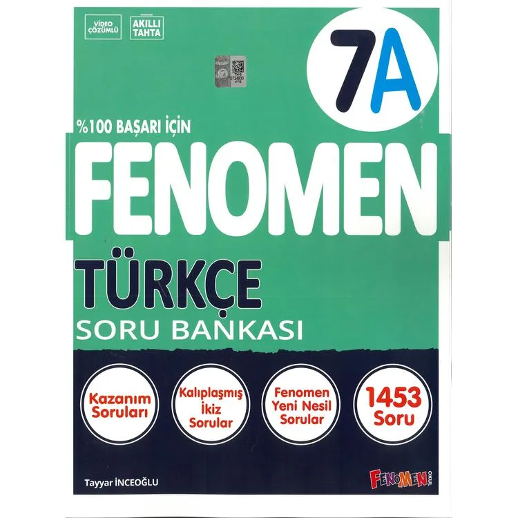FENOMEN 7. SINIF TÜRKÇE A SORU BANKASI