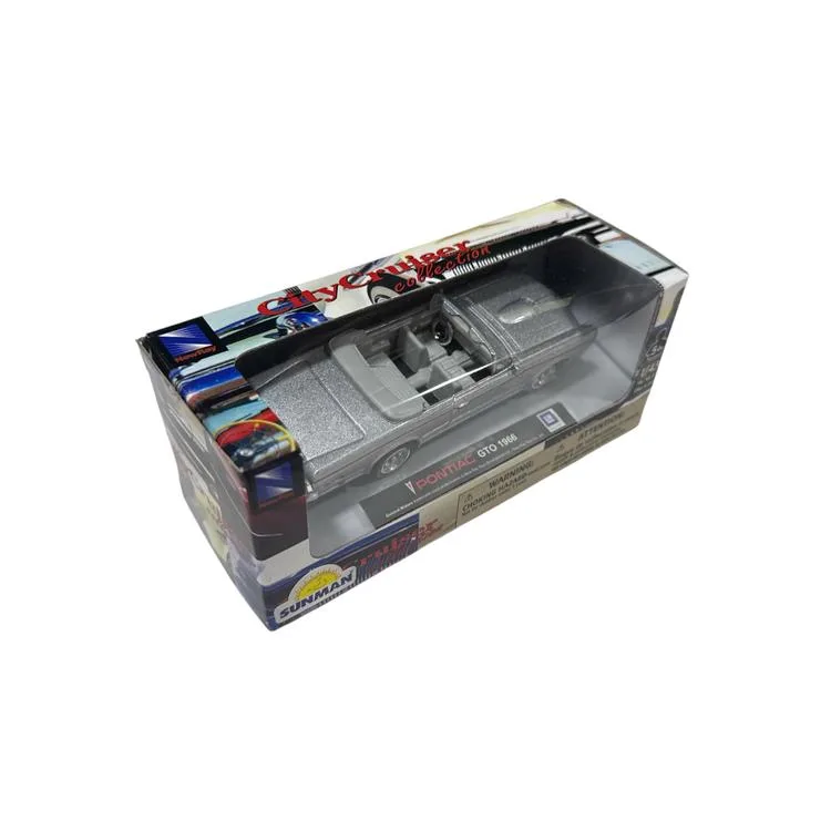SUNMAN 48044B CITY CRUISER COLLECTION PONTIAC GTO 1966 1:43 DIE-CAST METAL ARABA KUTULU 5+ -TEKLİ