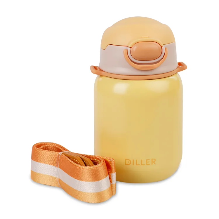 VAGONLİFE DILLER ASKILI PİPETLİ ÇELİK MATARA D8946 420ML