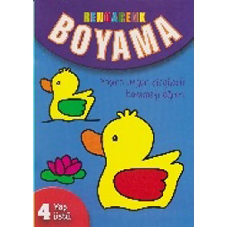 RENGARENK BOYAMA 4 YAŞ ÜSTÜ