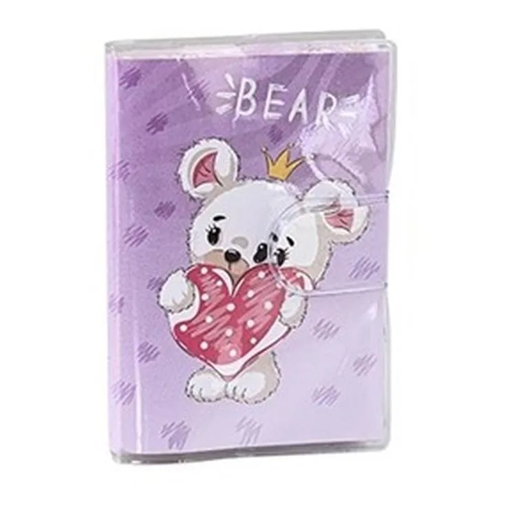 MİKRO NT-104 TEDDY CUTE BEARS PVC KAPAKLI CIRTLI ÇİZGİLİ NOT DEFTERİ