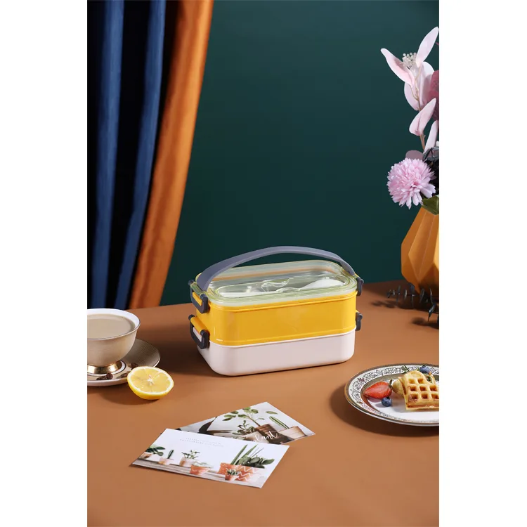 VAGONLİFE ÇELİK YEMEK KABI BÖLMELİ 1400 ML - LUNCH BOX XC-462
