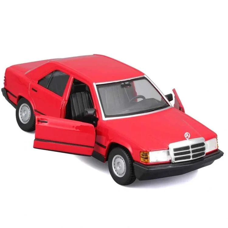 SUNMAN S01021103 1:24 BURAGO MERCEDEZ - BENZ 190 E2.6 KUTULU TEKLİ ARAÇ +3