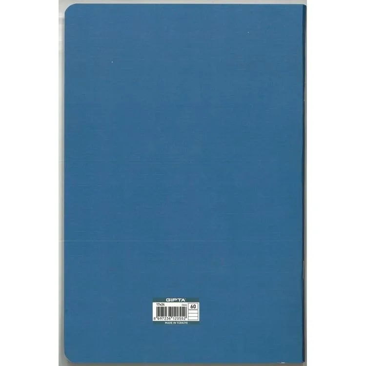 GIPTA ART MASTER 17X24 TEL DİKİŞLİ KARTON KAPAK 60 YP ÇİZGİLİ DEFTER 3664 - TEKLİ