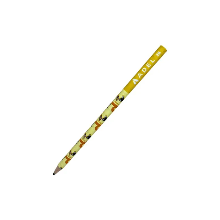 ADEL KURŞUN KALEM PASTEL HARFLER 2B TEKLİ - 2061000027