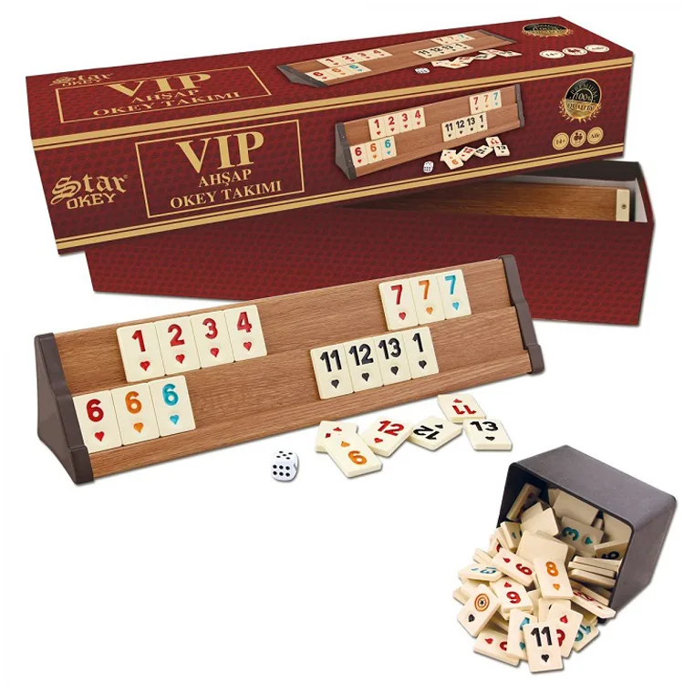 STAR 1010464 VIP AHŞAP OKEY TAKIMI