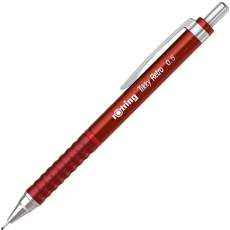 ROTRING TIKKY RETRO VERSATIL KALEM METALİK KIRMIZI 0.5mm