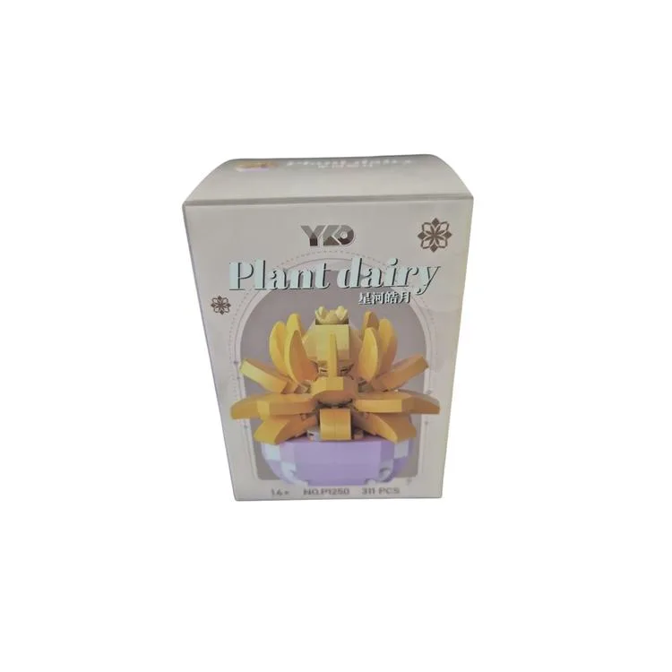 VAGONLIFE PANLOS P1250 SİMÜLASYON ÇİÇEK SERİSİ 311 PARÇA BLOCK OYUNCAK 14+
