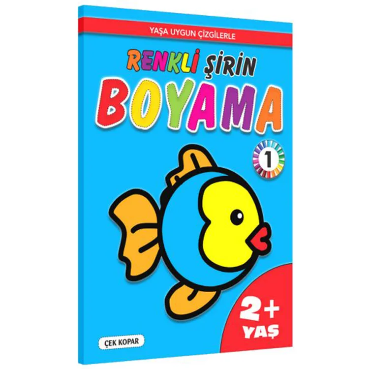 RENKLİ ŞİRİN BOYAMA 1-2 YAŞ