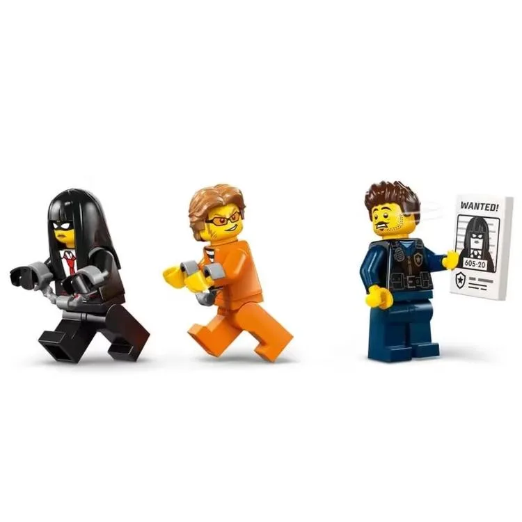 LEGO CITY 60479 POLİS MAHKUM TUTUKLU NAKİL ARACI 198 PARÇA 6+