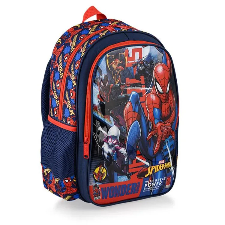 SPIDERMAN 48121 HAWK WONDER 2 BÖLMELİ İLKOKUL SIRT ÇANTASI