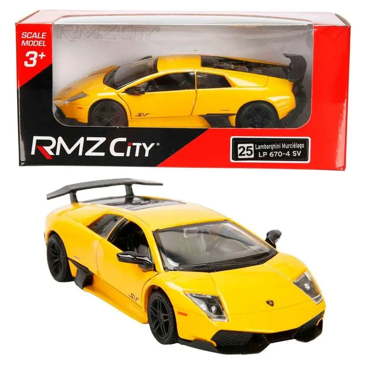 SUNMAN 554997 RMZ CITY 1:32 LAMBORGHİNİ SERİSİ LAMBORGHINI MURCIELAGO DIE CAST MODEL METAL ARABA KUTULU 3+ -TEKLİ