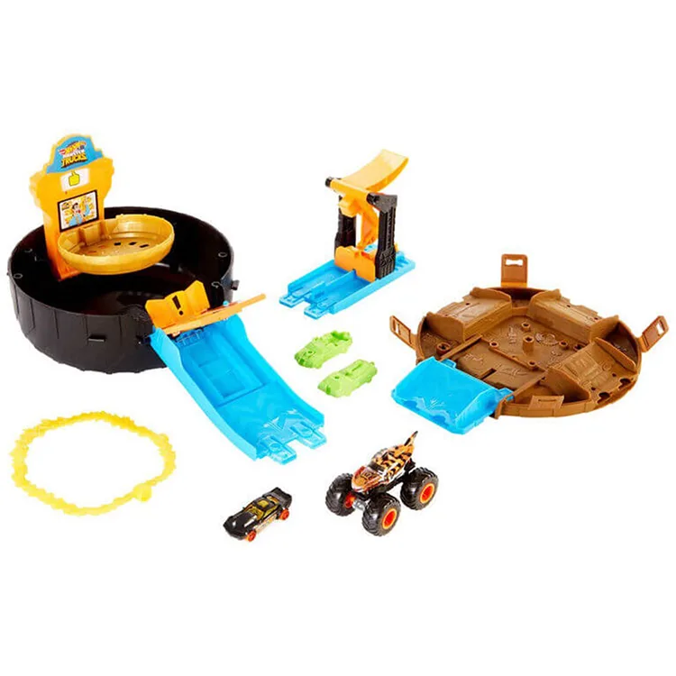 MATTEL GVK48 HOT WHEELS MONSTER TRUCKS AKROBASI TEKERLEĞİ OYUN SETİ