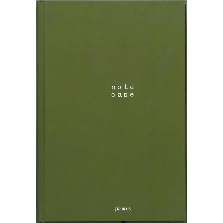 PAPİRÜS NOTE CASE SERT KAPAK CİLTLİ 16X23 96YP. ÇİZGİLİ DEFTER