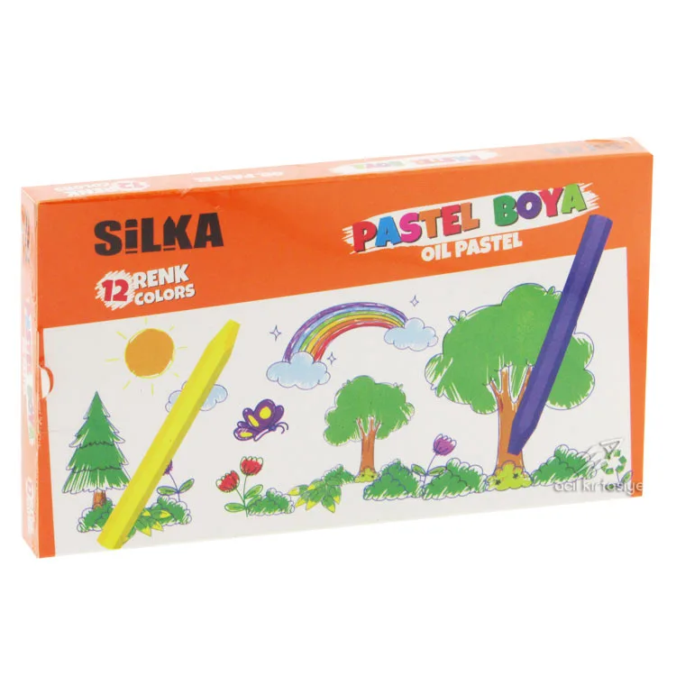 SİLKA P.HS12 PASTEL BOYA 12 RENK