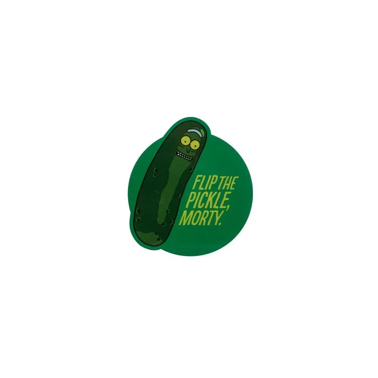MACMUG BAL-380313 RICK&MORTY PICKLE RICK YEŞİL BARDAK ALTLIĞI