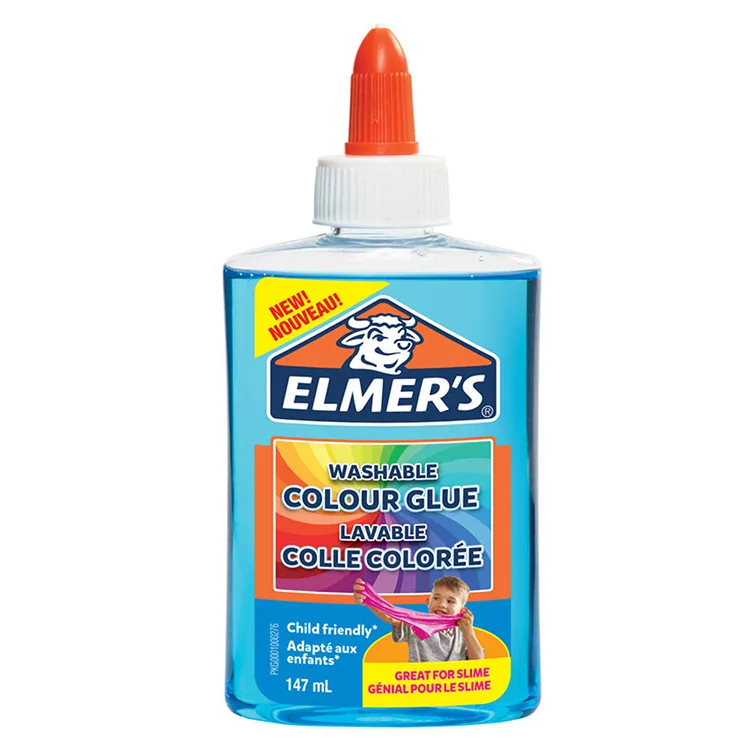ELMERS 2109485 SLIME SIVI YAPIŞTIRICI 147 ML ŞEFFAF RENKLİ MAVİ