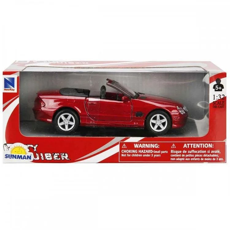 SUNMAN 56153 CITY CRUISER AVRUPA SERİSİ MERCEDES BENZ SL500 1:32 DIE-CAST METAL ARABA KUTULU 5+ -TEKLİ