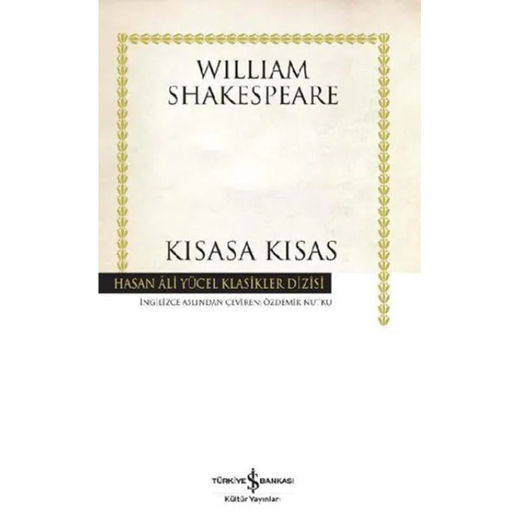 KISASA KISAS (CİLTSİZ)
