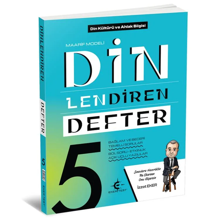 EKERTEST 5.SINIF DİN KÜLTÜRÜ VE AHLAK BİLGİSİ DİNLENDİREN DEFTER