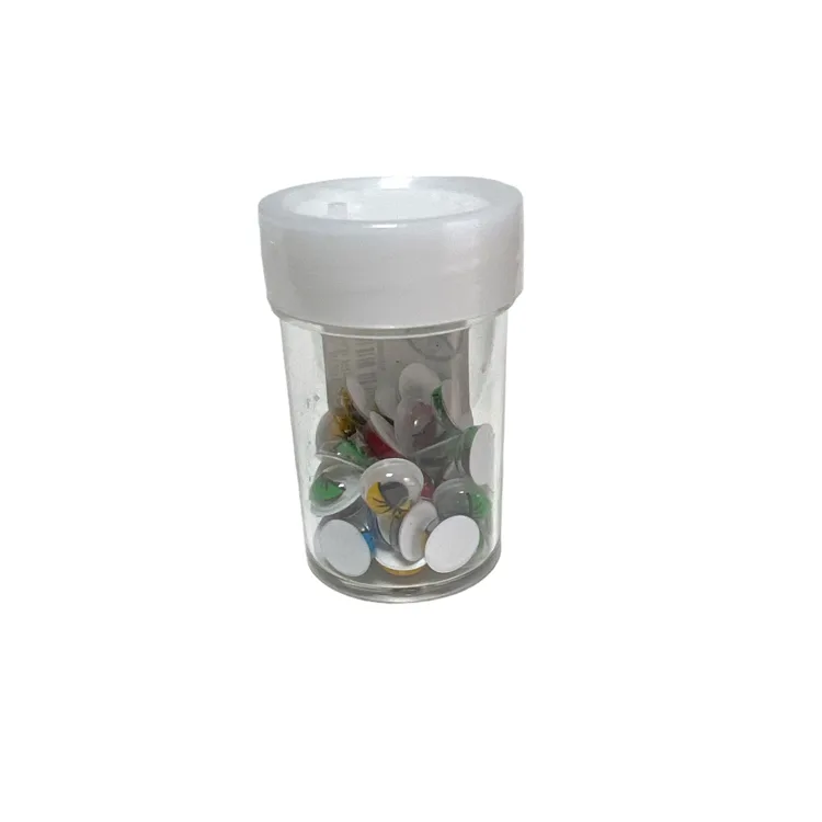 BU-BU GZ0001 KİRPİKLİ OYNAR GÖZ RENKLİ 8mm - TEKLİ