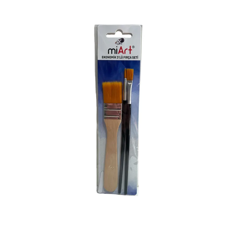 MİART EKONOMİK 3 LÜ FIRÇA SETİ