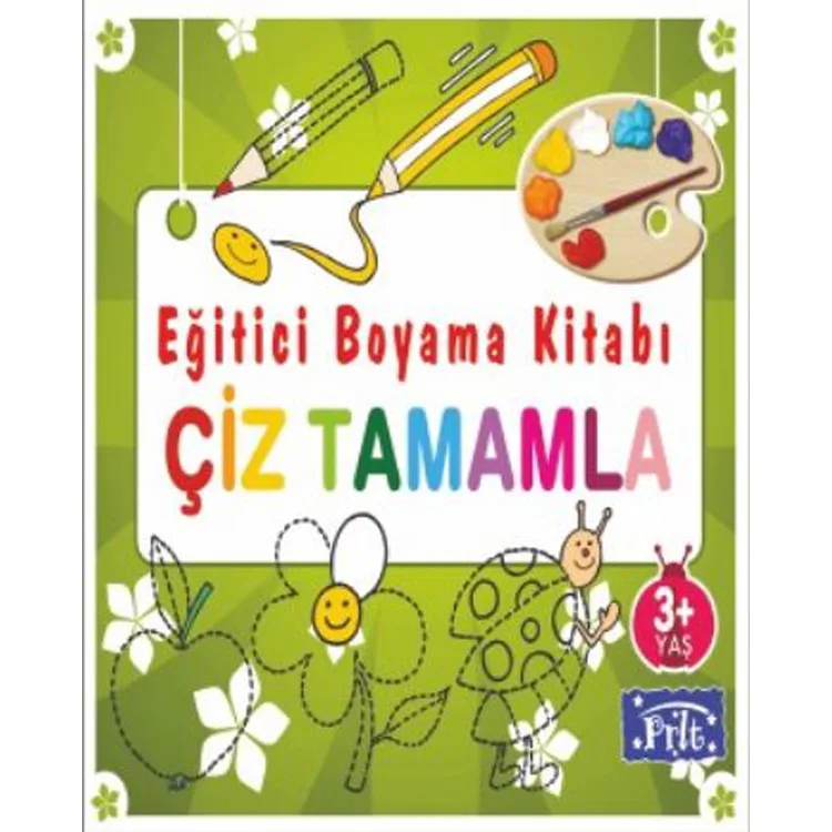 EĞİTİCİ BOYAMA KİTABI: ÇİZ TAMAMLA