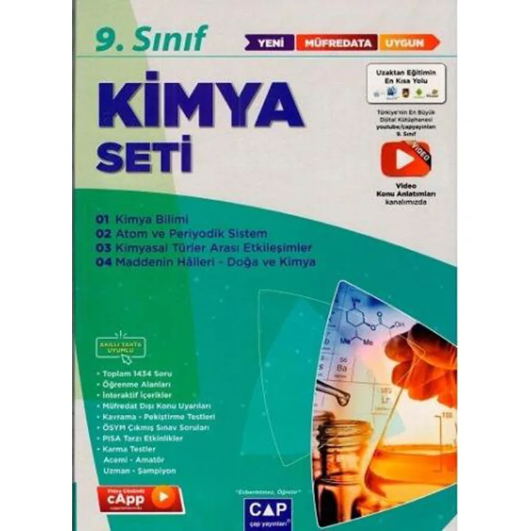 ÇAP YAYINLARI 9. SINIF ANADOLU KİMYA SETİ