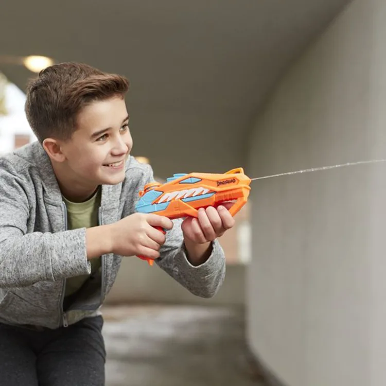 HASBRO NERF F2795 SUPER SOAKER DINOSQUAD RAPTOR SURGE WATER BLASTER