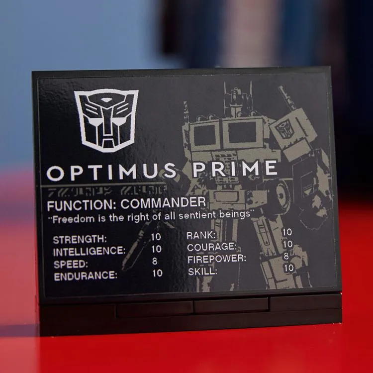 LEGO 10302 ICONS TRANSFORMERS OPTIMUS PRIME 1508 PARÇA 18+