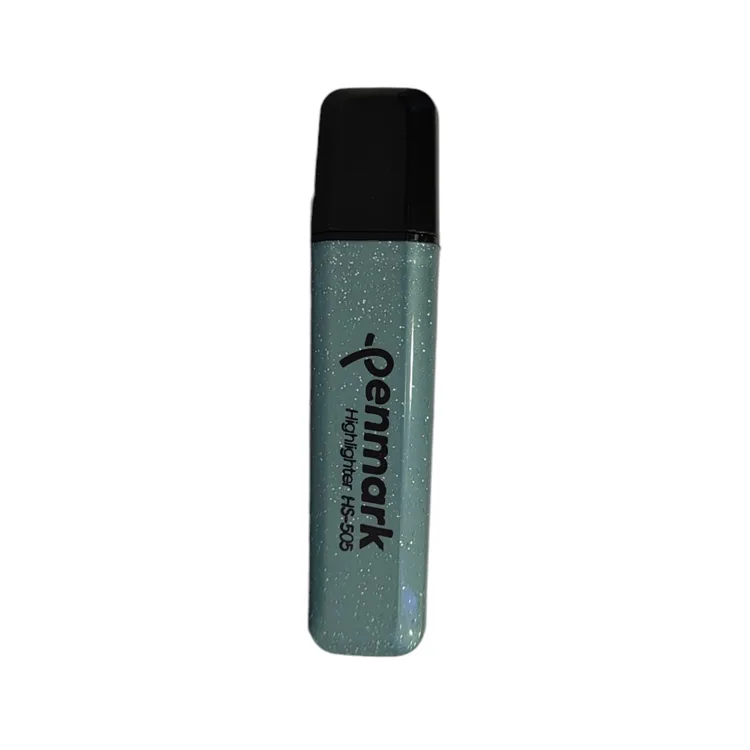 PENMARK HS-505-16 METALİK SİMLİ FOSFORLU KALEM TOZ MAVİ