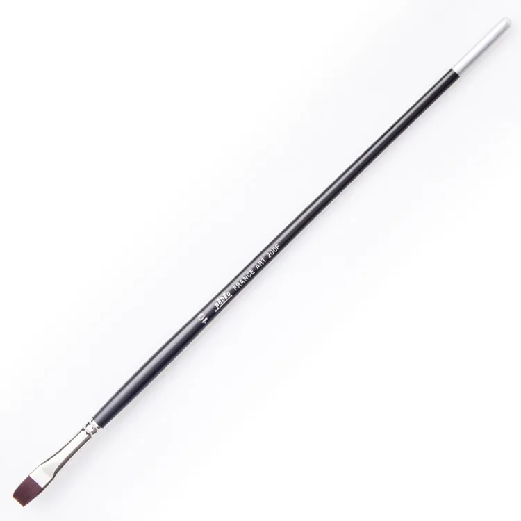 PEBEO 200F/10 SENTETİK UÇ SAP YAĞLI AKRİLİK FIRÇA SİYAH NO:10