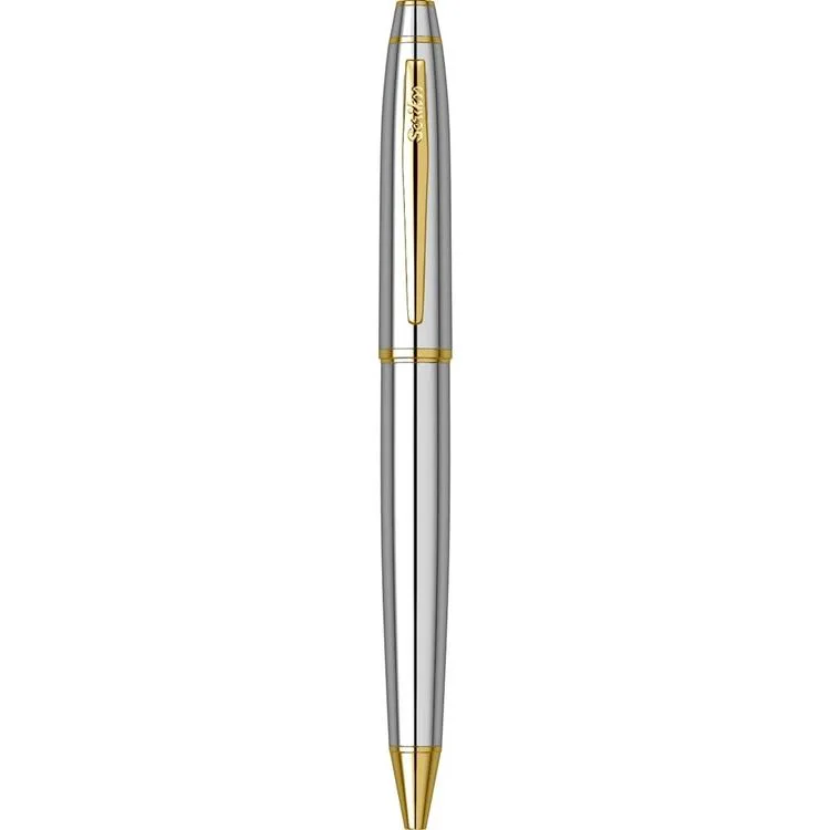 SCRIKSS 35 ALTIN KROM TÜKENMEZ KALEM ÖZEL KUTULU