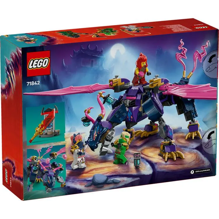 LEGO 71842 RONTU THE MASTER DRAGON 381 PARÇA 7+