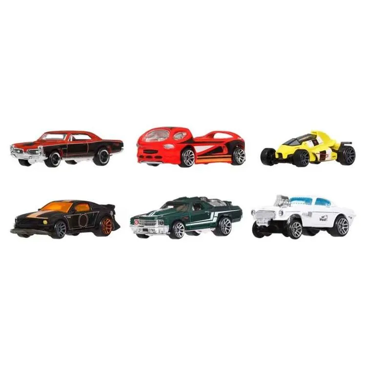 MATTEL JBY78 HOT WHEELS LEGENDS SILVER SERIES 6'LI ARABA SET