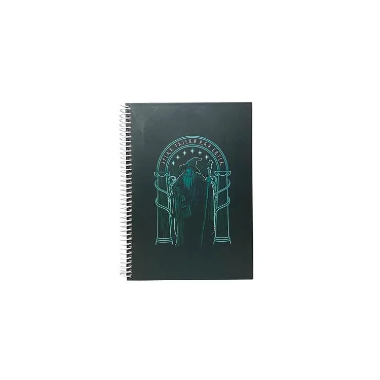 SPACE LICENSE YPK-382332 LORD OF THE RINGS 17 X 24 GANDALF SPİRALLİ SERT KAPAK 96 YP KARELİ DEFTER