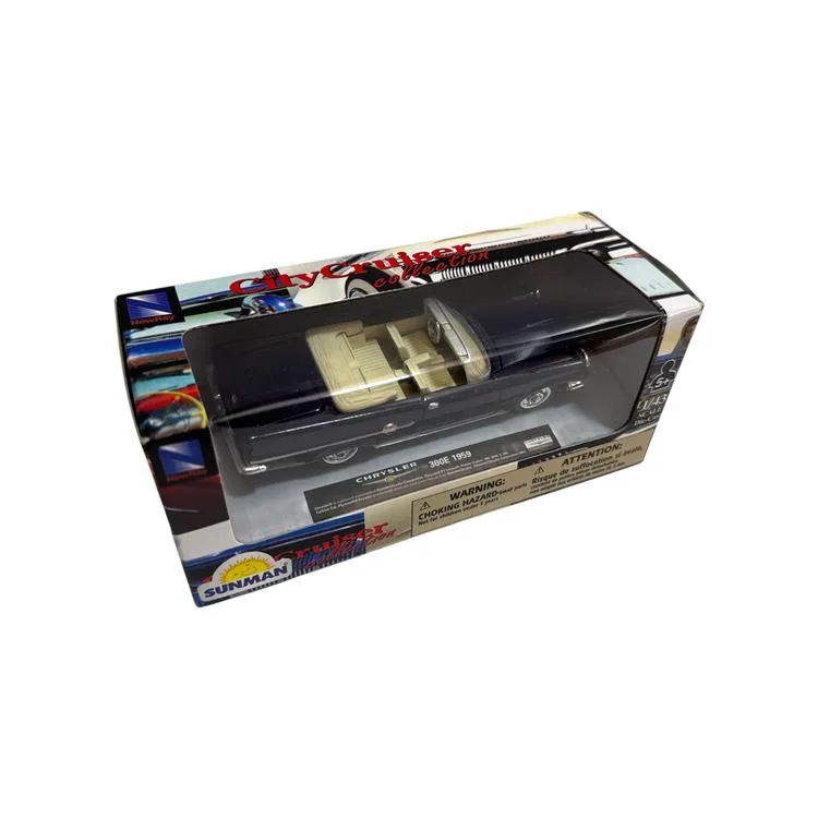 SUNMAN 48074B CITY CRUISER COLLECTION CHRYSLER 300E 1959 1:43 DIE CAST METAL ARABA KUTULU 5+ -TEKLİ