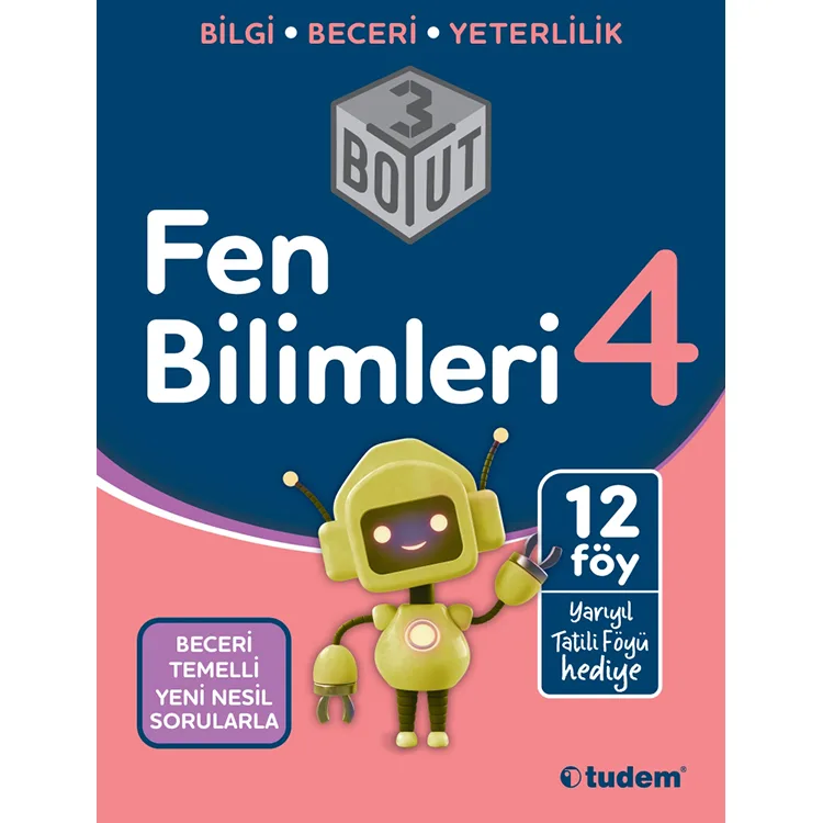 TUDEM 4. SINIF FEN BİLİMLERİ 3 BOYUT