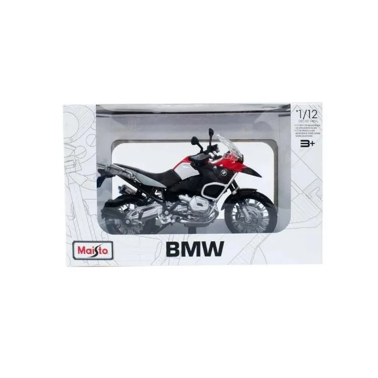 NECO MAISTO 32728 SPECIAL EDITION BMW R 1200 GS 1:12 DIE CAST MODEL ARABA 3+