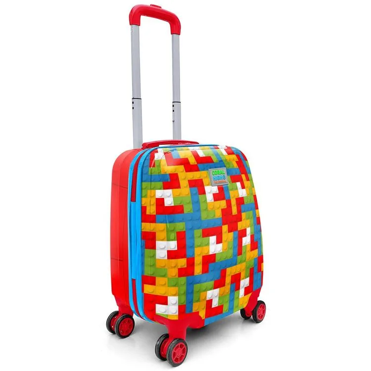 CORAL HIGH 16793 BLOK DESENLİ MİNİ ÇOCUK VALİZİ