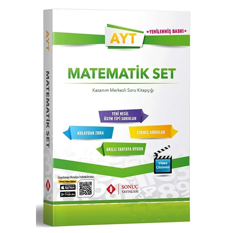 SONUÇ AYT MATEMATİK SET KAZANIM MERKEZLİ SORU KİTAPÇIĞI
