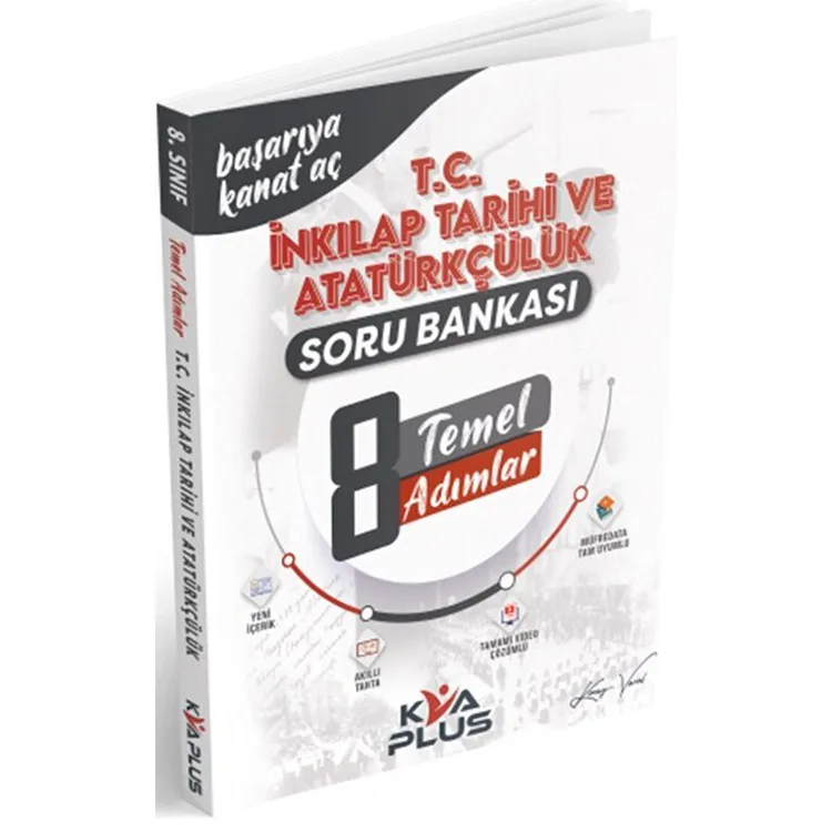 KORAY VAROL AKADEMİ 8. SINIF T.C İNKILAP TARİHİ VE ATATÜRKÇÜLÜK TEMEL ADIMLAR SORU BANKASI