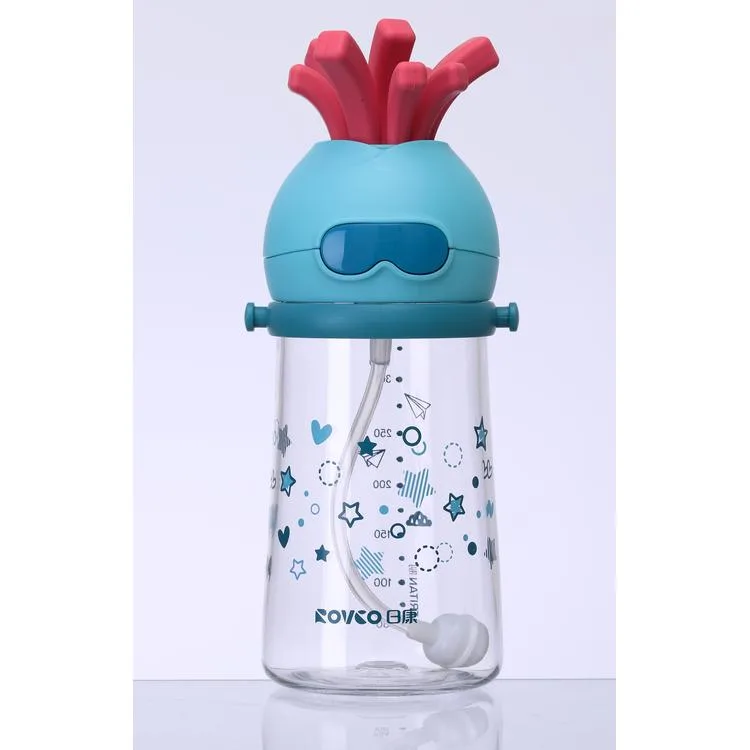 VAGONLIFE ROVCO PİPETLİ ASKILI ÇOCUK MATARASI B1034 320 ML 6 AY +