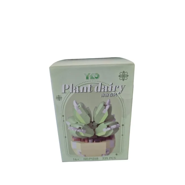 VAGONLIFE PANLOS P1248 SİMÜLASYON ÇİÇEK SERİSİ 335 PARÇA BLOCK OYUNCAK 14+