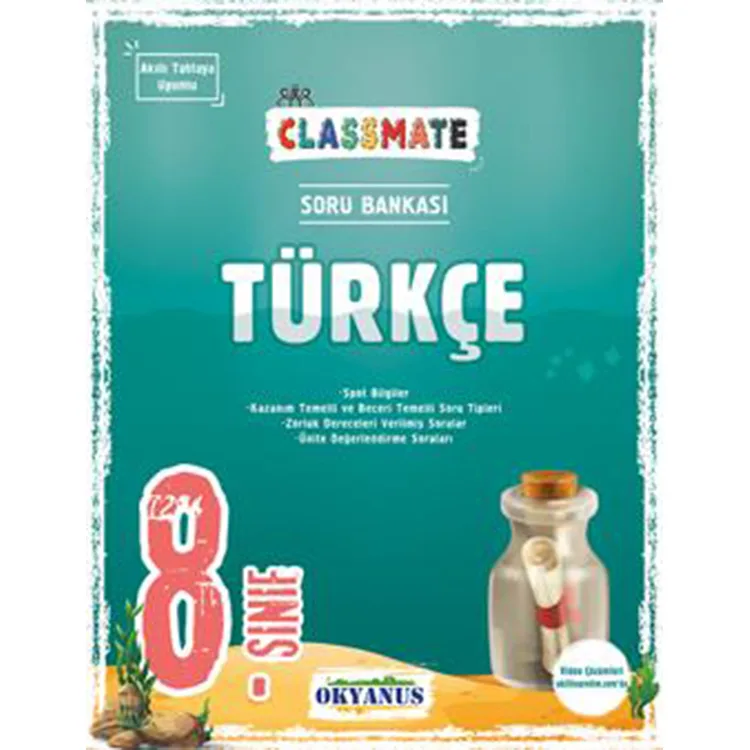 OKYANUS 8. SINIF CLASSMATE TÜRKÇE SORU BANKASI