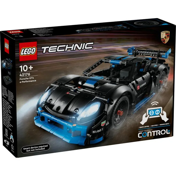 LEGO TECHNIC 42176 PORSCHE GT4 E-PERFORMANCE YARŞ ARABASI 834 PARÇA 9+
