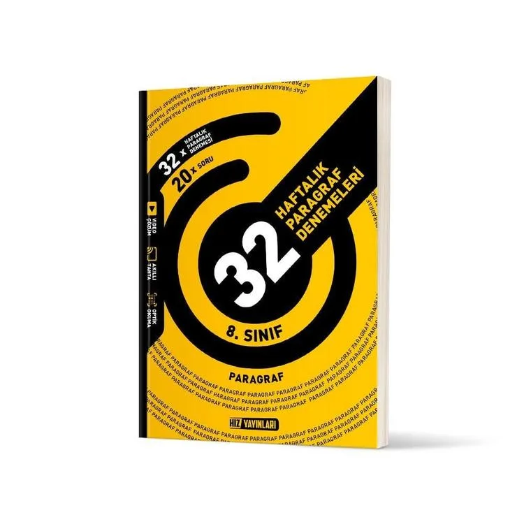 HIZ 8. SINIF PARAGRAF 32 HAFTALIK DENEMELERİ