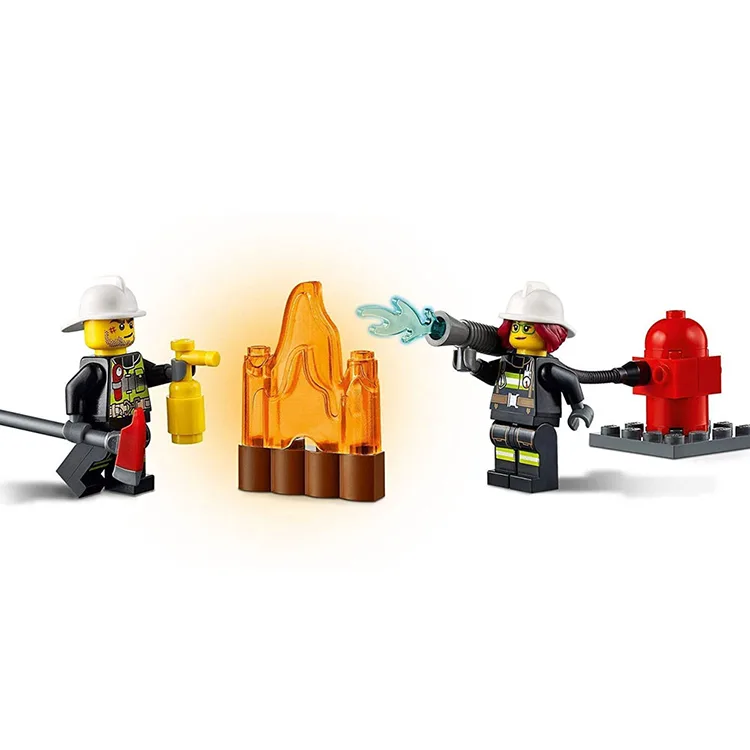 LEGO 60280 CITY FIRE LADDER TRUCK 88 PARÇA 4+