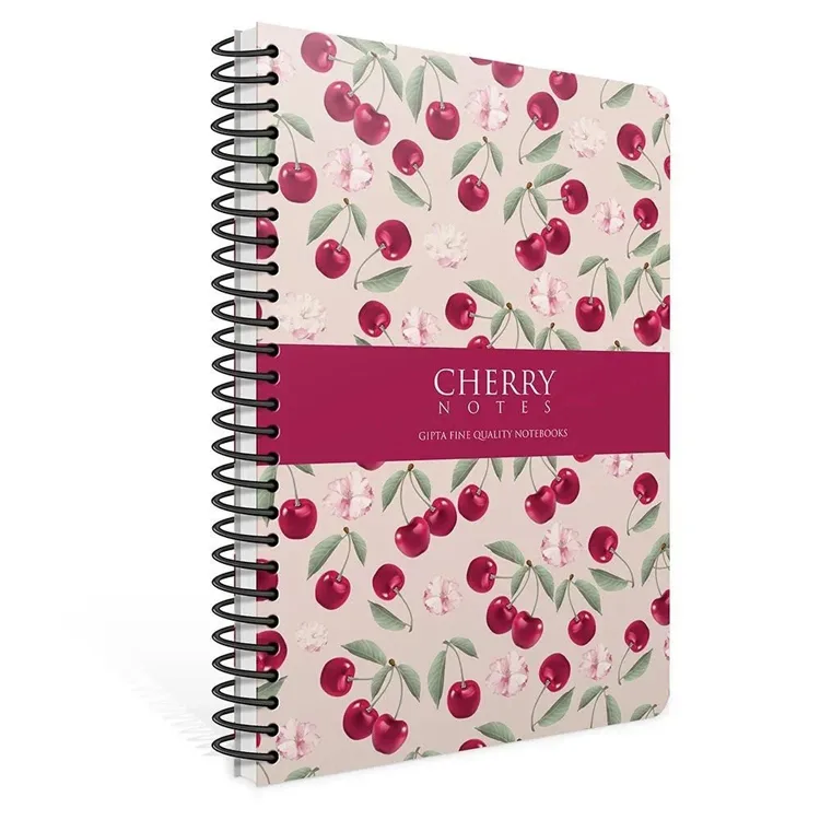 GIPTA CHERRY SPİRALLİ SERT KAPAK 17x24 120YP.ÇİZGİLİ DEFTER